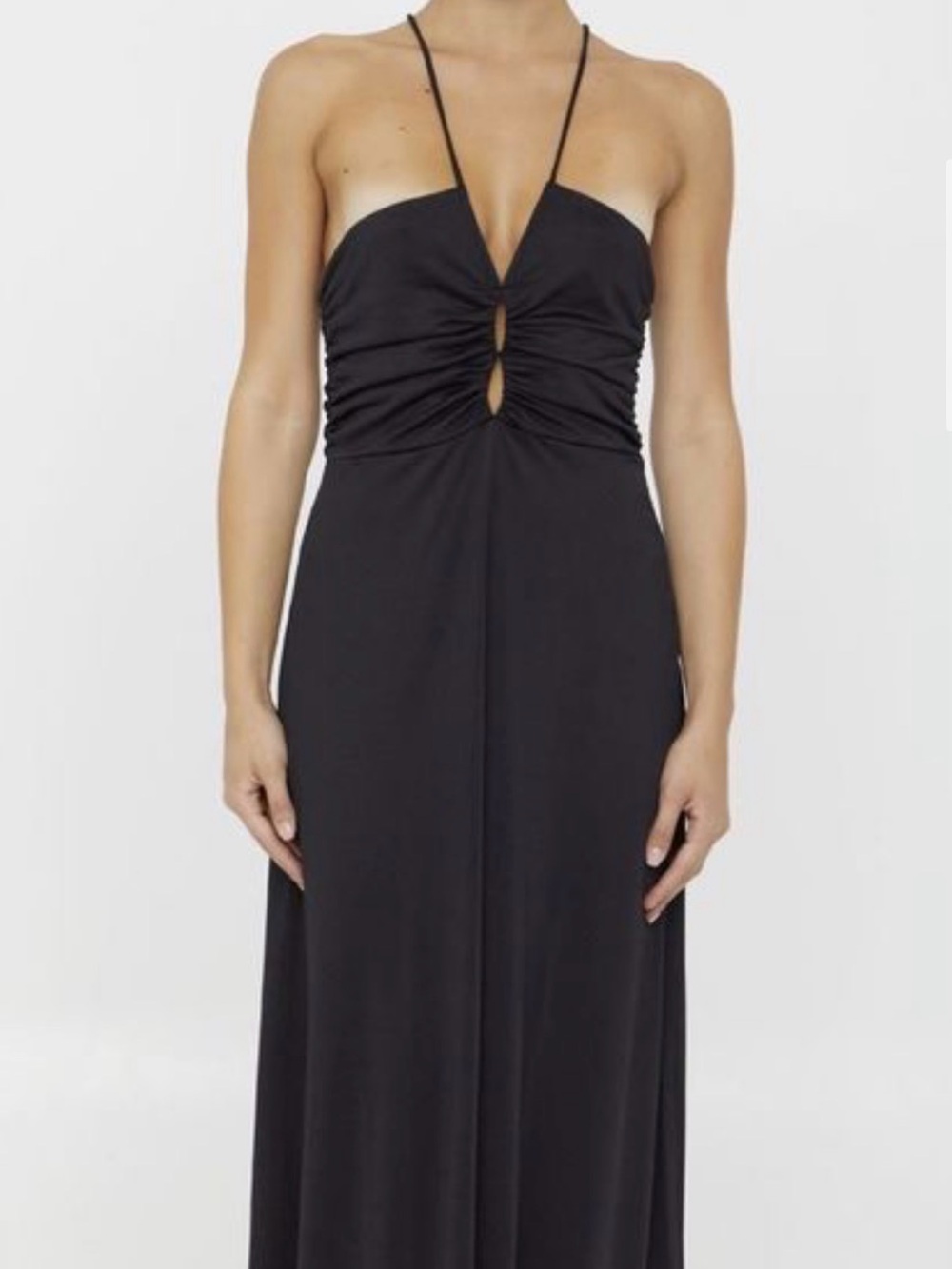 Express body contour strappy halter
